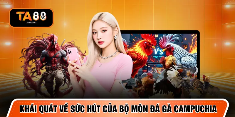 Khái quát về sức hút của bộ môn đá gà Campuchia
